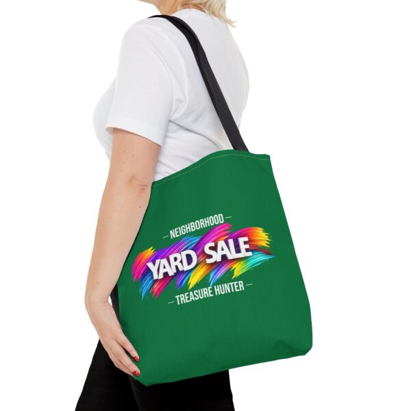 Tote Bag – Yard Sale Treasure Hunter (Dark Green)