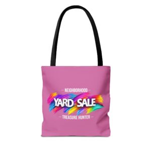 Tote Bag – Yard Sale Treasure Hunter (Light Pink)