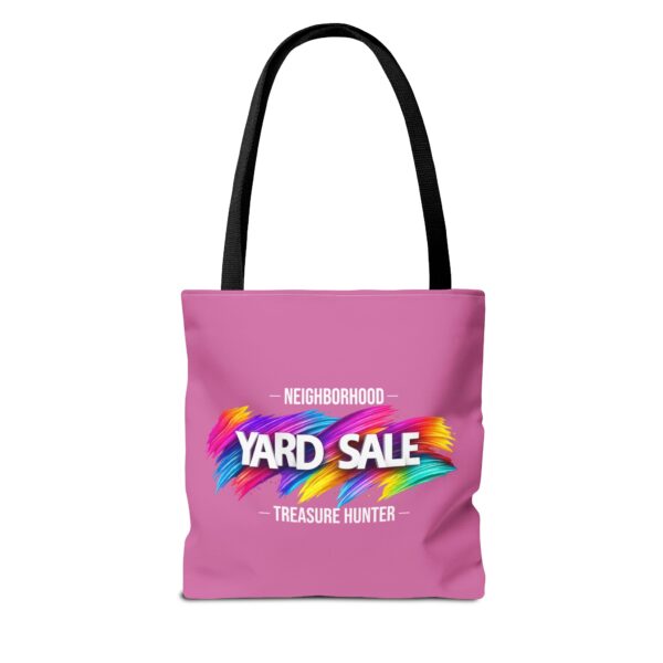 Tote Bag – Yard Sale Treasure Hunter (Light Pink)