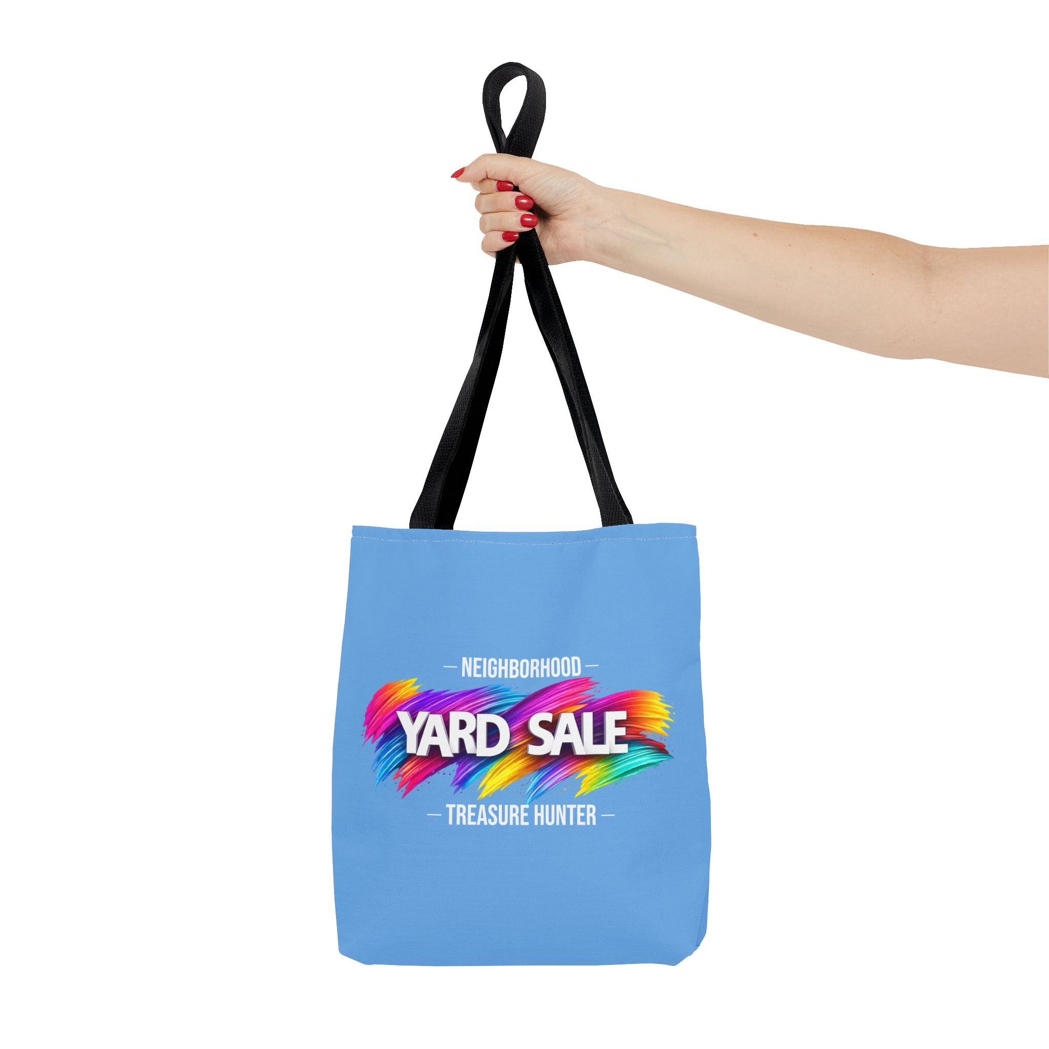Tote Bag – Yard Sale Treasure Hunter (Light Blue)