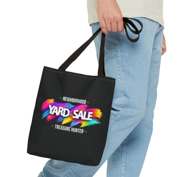 Tote Bag – Yard Sale Treasure Hunter (Black)