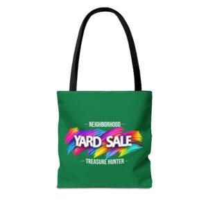Tote Bag – Yard Sale Treasure Hunter (Dark Green)