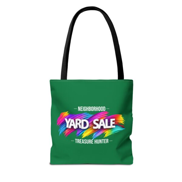 Tote Bag – Yard Sale Treasure Hunter (Dark Green)
