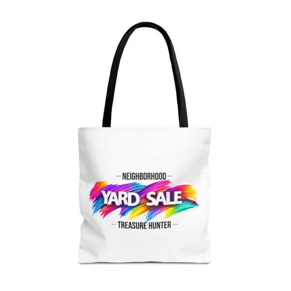 Tote Bag – Yard Sale Treasure Hunter (White)