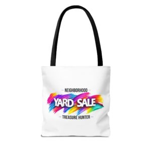 Tote Bag – Yard Sale Treasure Hunter (White)