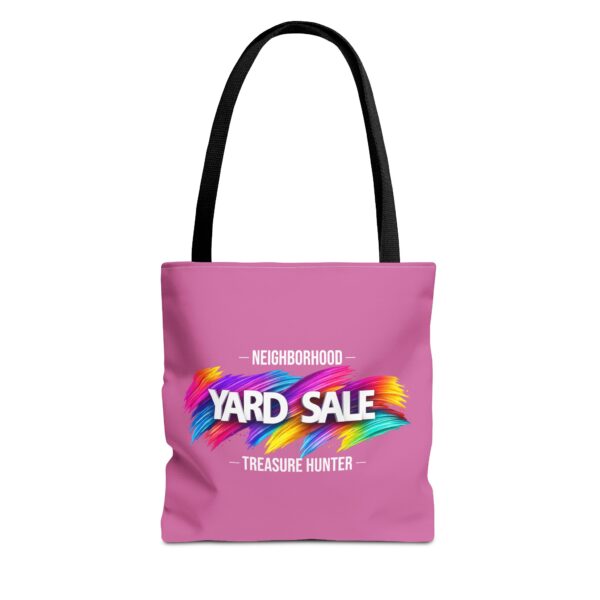 Tote Bag – Yard Sale Treasure Hunter (Light Pink)