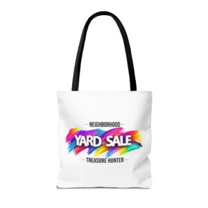 Tote Bag – Yard Sale Treasure Hunter (White)