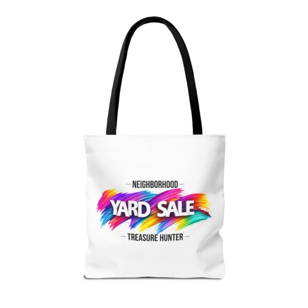Tote Bag – Yard Sale Treasure Hunter (White)
