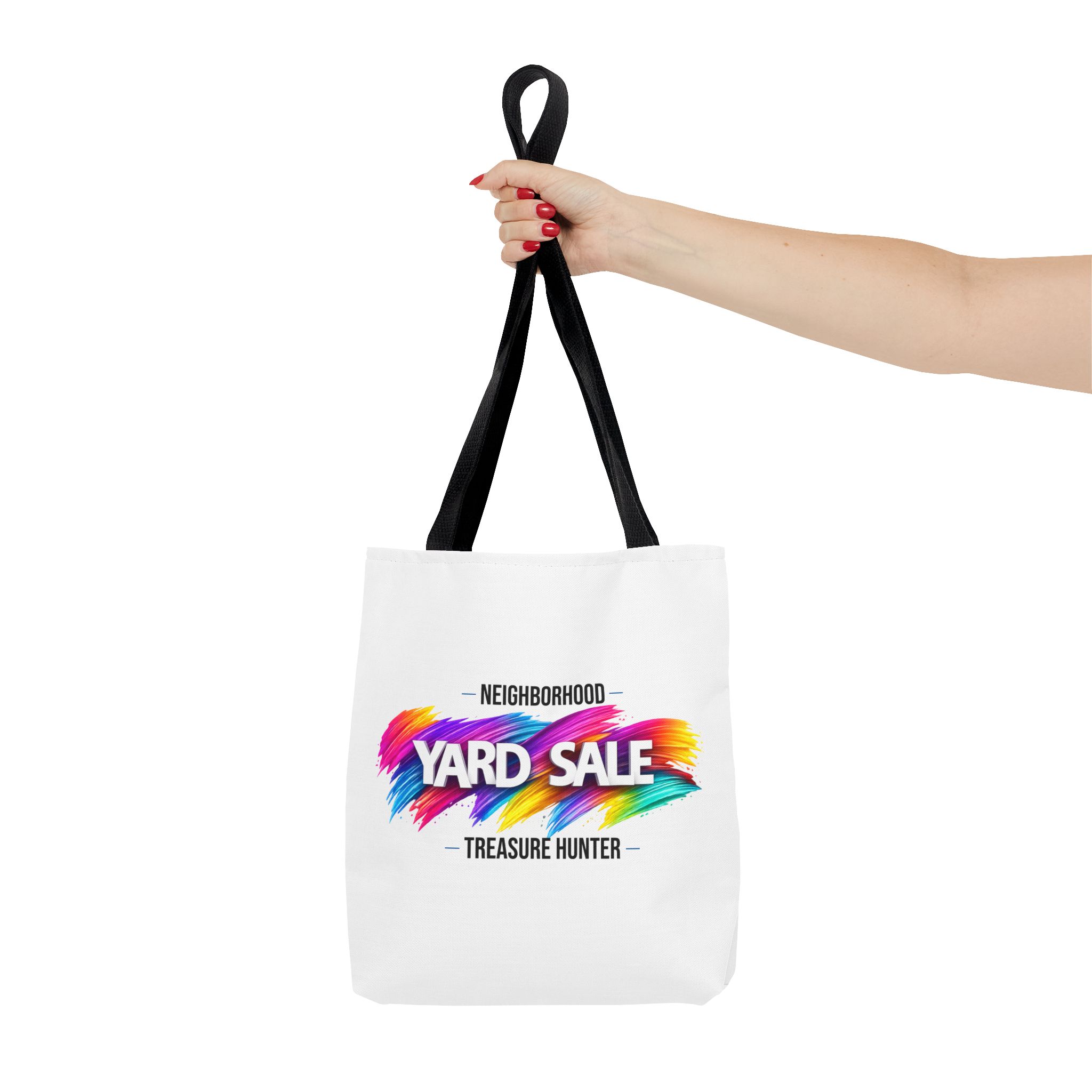 Tote Bag – Yard Sale Treasure Hunter (White)