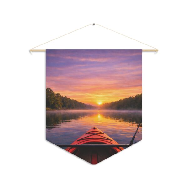 Pennant Banner – Kayak on the Lake