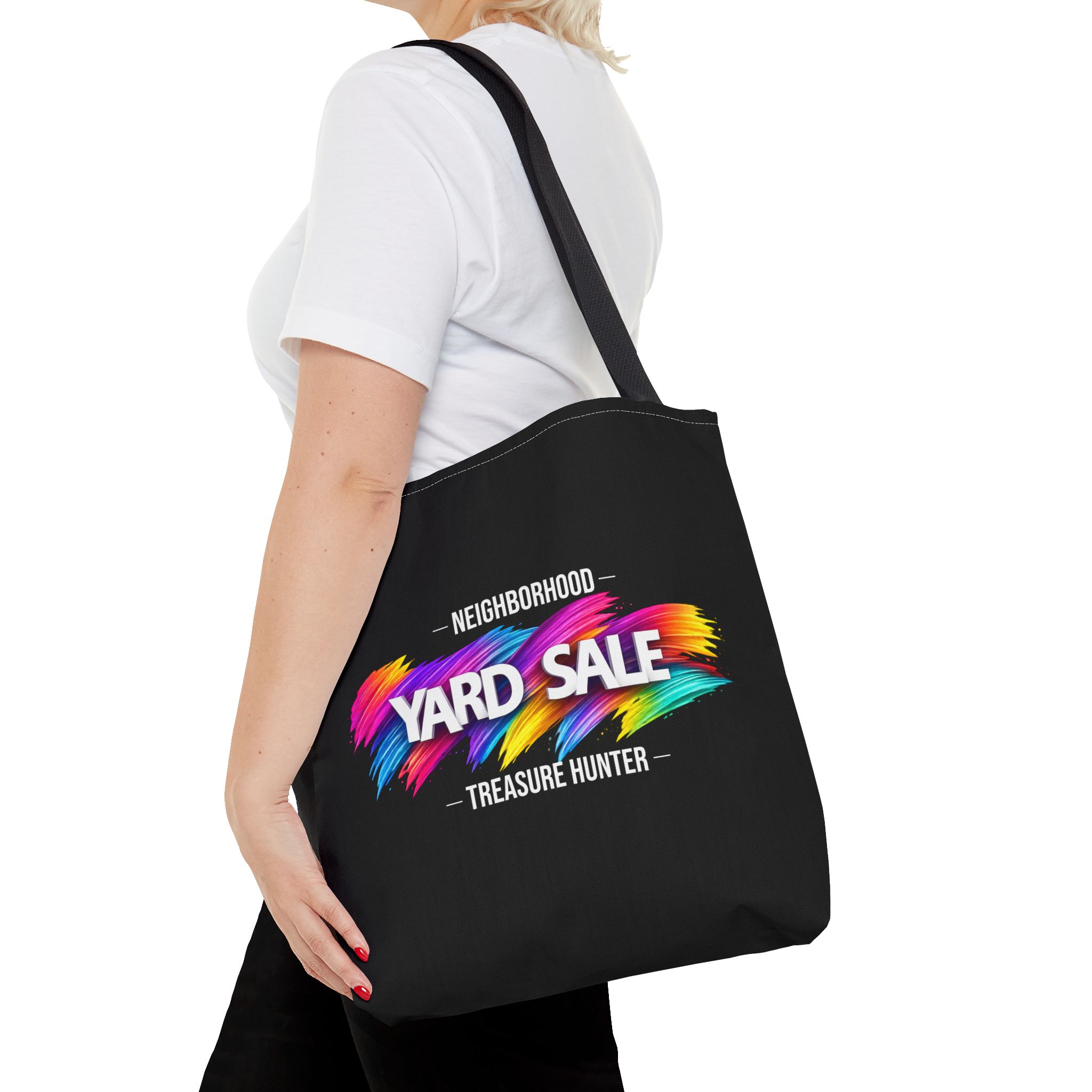 Tote Bag – Yard Sale Treasure Hunter (Black)